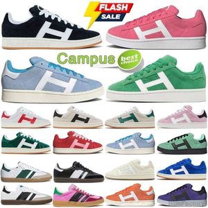 أحذية غير رسمية للرجال نساء نباتي ADV Campus 00S Spezial OG Shoe White Gum Collegiate Green Green Team Black Mens Womens Outdoor Sneak Sports