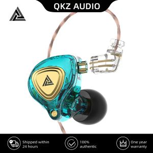 Hörlurar QKZ ZX3 CRA edx Pro Bassörlurar Sport som kör kabeldragande i öronbr av stereobrus Avbrytande headset öronskydd med mikrofon