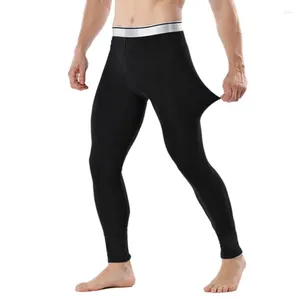 Men's Thermal Underwear Long Johns Men Thicken Thermo Winter Warm For Underpants Male Legging Tight