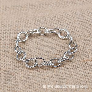 David Yurma Jewelry Designer Bracelet for Women Charm Bracelet Davids Ovalチェーンバックルブレスレット人気織られたツイストスレッドハンドピース