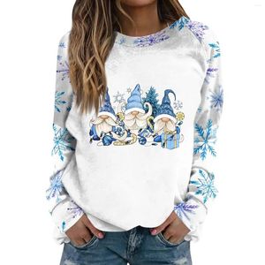 Kadın Hoodies Noel Sweatshirts Kadınlar İçin Günlük Renk Dekoratif Ceketler Polar Ladies fermuar