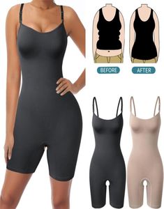 Bodysuit Shapewear Women Full Body Shaper Tummy Control Slimming Sheath Butt Lifter Push Up Thigh Slimmer Abdomen Shapers Corset 22580440