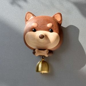 Chaigou Doorbell, Dopamine, Solid Wood, Wind Chime, Refrigerator Doorstep, Wake-up Bell, Opening Gift