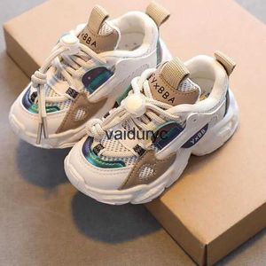 Platta skor Storlek 21-36 Baby Toddler Shoes for Boys Girls Breattable Mesh Little Kids Casual Sneakers Non-Slip Ldren Sport Tenish24229