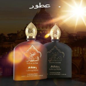 Antiterspiranten Arabische Deodorante Düfte 100 ml Gold Schwarzes Flaschen Design Parfümöl Exotisches Vanille -Parfüm für Männer Datum Schönheit und Gesundheit