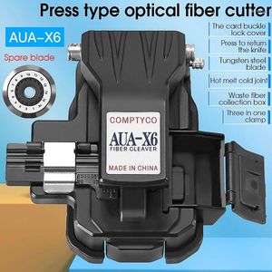 Fiber Optic Equipment COMPTYCO FTTH High-precision AUA-X6 For Cold Joint/ Melt Optical Cleaver Machine Three-in-one Clamp Slot