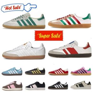 Buty swobodne Gazelle Bold Indoor Campus 00s Zamięte Traery skórzane niskie topy OG Cloud Biała czarna guma różowa blask ciemnozielone luksusowe męskie damskie damskie na zewnątrz