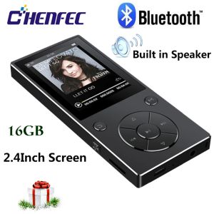 プレーヤー32GB Bluetooth 5.0 MP3プレーヤー、2.4インチカラースクリーンHifi Metal Builtin Speakers FM Radio Voice Recorder