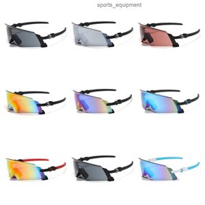 مصمم نظارات شمسية Oakleiess Oaklys Cycling Clicks UV مقاومة للضوء الفائق حماية العينين للرياضات الخارجية الجري والقيادة نظارات القيادة 20243 EO68 4SPC