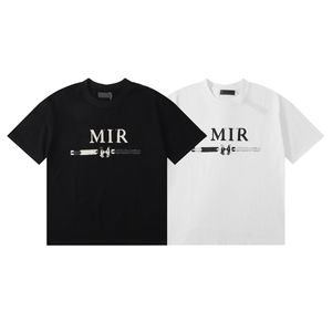 Männer T Shirts Mode Buchstaben Gedruckt Sommer T-shirt Herren Frauen Casual Kurzarm Streetwear Paar Baumwolle Hip Hop Tees