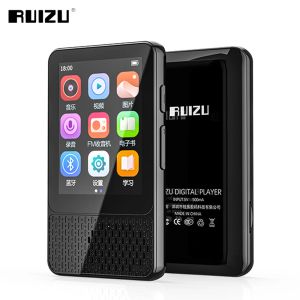 Player RUIZU M18 Bluetooth MP3 MP4 Player With Speaker Touch Screen Music Player Support FM Radio EBook Video Voice Recorder TF Card