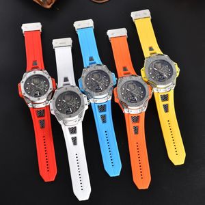 Relojes Clock Luxury Men's Watch 42mm Quartz Running Second Movement All Small Points Work Luxe Brand Watches Man Relogio Sports Mens Watches