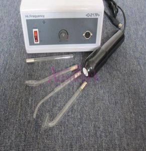 Elettrodo ad alta frequenza per la rimozione delle macchie della pelle del viso Crescita dei capelli Tubo da 4 bicchieri Set per terapia antibatterica4052264