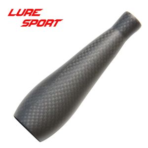 Rods LureSport woven carbon Grip 11cm semicircle cross section 3K carbon handle Rod Building component Rod Repair DIY blank