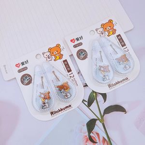 Aihao CT8100 Rilakkuma Düzeltme Bant 12M5mm Kawaii Düzeltici Promosyon Hediyesi Kırtasiye Öğrenci Okul Ofisi 240227