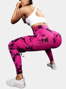 Kvinnor Scrunch Butt Lifting Seamless Leggings Booty High Maist Workout Yoga Pants WN031