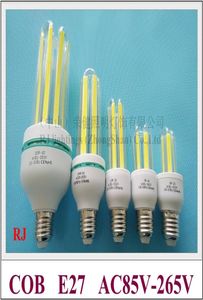 COB Majs LED -glödlampa E27 COB LED Corn Bulb Light Lamp 3W 7W 12W 20W 32W AC85V265V Ingång E27 U Style3163528