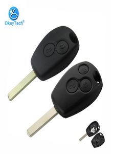 23 Button Uncut Blank Blade Replacement Car Key Cover Case Fob For Renault Dacia Modus Clio 3 Twingo Kangoo Key Shell2589638