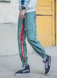 Hip Hop Harem Trilha calças Man Calça de carga Cool Men Men casual Hip Hop Fashion Street Style Pants Corean Fashion Clothing para MEN4172609