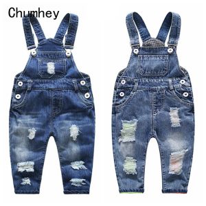 Pantskirt 15t Kids Jeans Baby Rompers Spring Boys Girls Overalls Bebe Jumpsuit Pants Toddler Trousers Kids Clothes Children Clothing