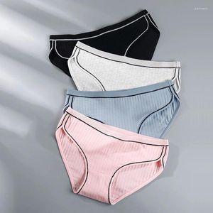 Kvinnors trosor Kvinnor Cottom Comfort Underwear Sexiga underbyxor Set hudvänliga trosor för knickers underkläder Intimates 3 st/parti