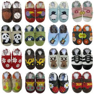 Sneakers Carozoo Morbina Scarpe in pelle morbida per bambini Slip da scarpe per bambini Nuovo stile First Walker in pelle Skidproof Kids Scarpe