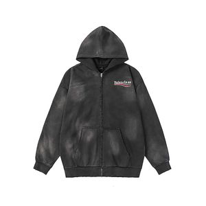 Balenicagas Tasarımcı Hoodie lüks trend tasarımcı hoodies erkekler hoody balencigaas erkekler kazak sweatshirt balya paris moda marka erkek ve kadın gevşek üst coa nl0n