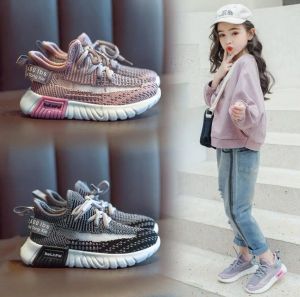 Outdoor 2020 New Spring Kids Shoes Breathable Boys Girls Sport Shoes Children Casual Sneakers Baby Running Shoes Mesh Canvas Shoes