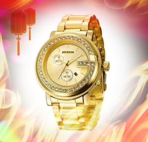 Orologi da uomo di lusso di grandi dimensioni Orologi da donna di alta qualità Data automatica Orologio con cinturino a catena Orologio in oro rosa Cassa in argento Movimento al quarzo Batteria Abito alla moda Orologi da polso Regali