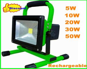 MOQ 6PCS 20W COB LED Floodlight Rechargeable Charge Flood Light Waterproof IP65 110240V 1800LM Portable High Power Lamp for Outdo8298536