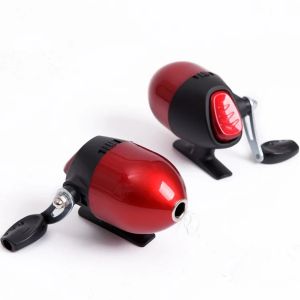 Reels Red Spin Cast Bow Crossbow Casting Reel Spinning Reel Inner Line shooting Fish Wheel Builtin close