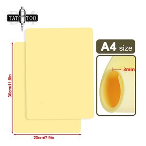 DM 3mm A4サイズのタトゥー練習スキンダブルサイドシリコンマイクロブレード眉パーマネントメイクアップ練習スキンタトゥー用品240227