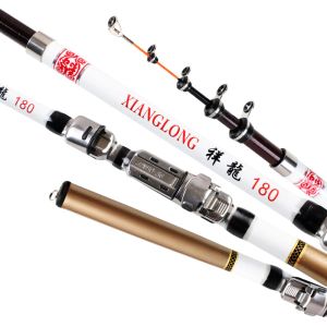 Rods Telescopic Rock Fishing Rod Spinning fly Carp Feeder carbon fiber Pesca 3M 2.7M 2.4M 2.1M 1.8M 1.5M Mini travel Rod Reel seat