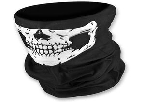 Sport Sport Skull Połowa twarzy maska ​​ducha Scyk Multi Użyj podgrzewacza szyja rowerowe rowerowe maski twarzy 7745514