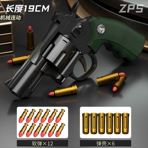 Toy Guns Revolver Darts Blaster Plastic ZP5 Pistol Shooting Armas Model Launcher for Kids Adults Boys Birthday Presents 001