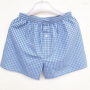 Underpants Type Woven Cotton Men's Boxers Underwear Aro Pants Home Shorts