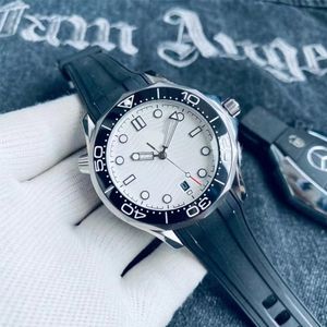 Designer's watch for men Omg300 automatic mechanical watch high-quality stainless steel rubber men's watch diving watch