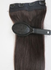 80g 1pcsset human Hair Extensions 20インチブラジルのレミーストレートヒューマンヘア製品comb8920864