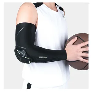 Podkładki kolan 1 PCS Sports CrashProof Elbow Supports for Bacidablabll Football Cycling rękawy ramię straży ochraniacze treningowe