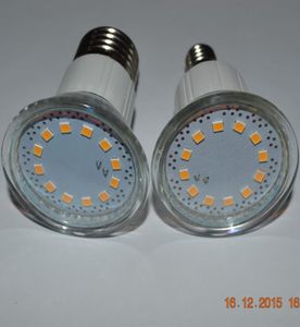 4PCSLOlot SMD2835 3W E27 Lampa Spotlight 220V RA80 żarówki LED E14 ciepłe białe reflektory diody LED 230V lampy 240V7542530