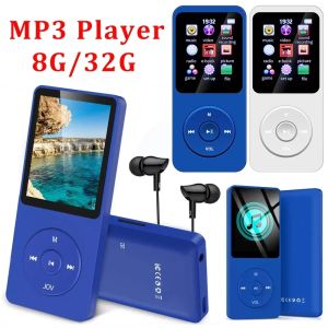 مشغل 1.8 بوصة MP3 مشغل الموسيقى Bluetoothcompatible 5.0 Hifi Sound FM Radio Radio eBook Recorder Pocket Pocket Running Walkman Player