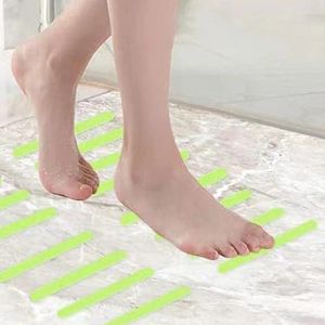 Bath Mats Luminous Anti-skid Strip Bathtub Waterproof Safety Strips Stair Stickers Non Slip Adhesive Tape For Shower Floor