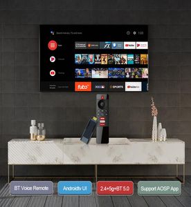 S96 TVスティックH313 2GB 16GB 24G 5G WiFi Bluetooth 50 Voice BTリモートコントロールファイアテレビスティック4K AndroidTV System9639288