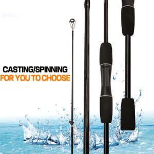 Canne Jigging Calamari Canna da pesca 1.68m 1.8m Spinning Canna da casting Canna da pesca ultraleggera in fibra di carbonio Sea Lure Canna da pesca M Action Attrezzatura da pesca