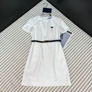 Kobiety krótkie sukienki moda szczupły wzór Silm Krótkie sukienki projektanci klasyczni projektanci damski odzież prosta 2 kolory