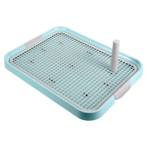 Fraldas para animais de estimação filhote de cachorro maca trem potty grade cão toalete potty bandeja para caixa interna caixa de areia para animais de estimação potty bandeja suprimentos de limpeza