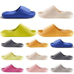 Style65 män kvinnor tofflor sommar glider designer sandaler klassisk strandvattentät grön rosa röd gul orange blå grå mens toffel sandal bild 36-45