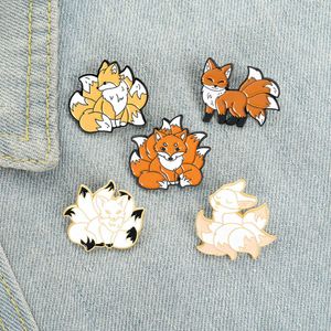 Cartoon New Creative Nine Tailed Series Styling Stop