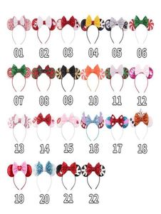 Cerchio per copricapo cosplay di Natale per la festa Principessa Glitter Orecchie del mouse Fascia per capelli Grande fiocco con paillettes Fascia per capelli Accessori per capelli per ragazze e donne8235951