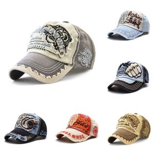 Moda vintage usado chapéu de cowboy chapéu casual guarda-sol casual masculino feminino casual ao ar livre boné de beisebol hip hop cabeça grande clássico estilo retro graffiti